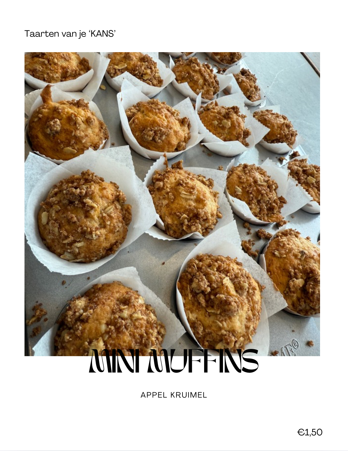 mini muffins
