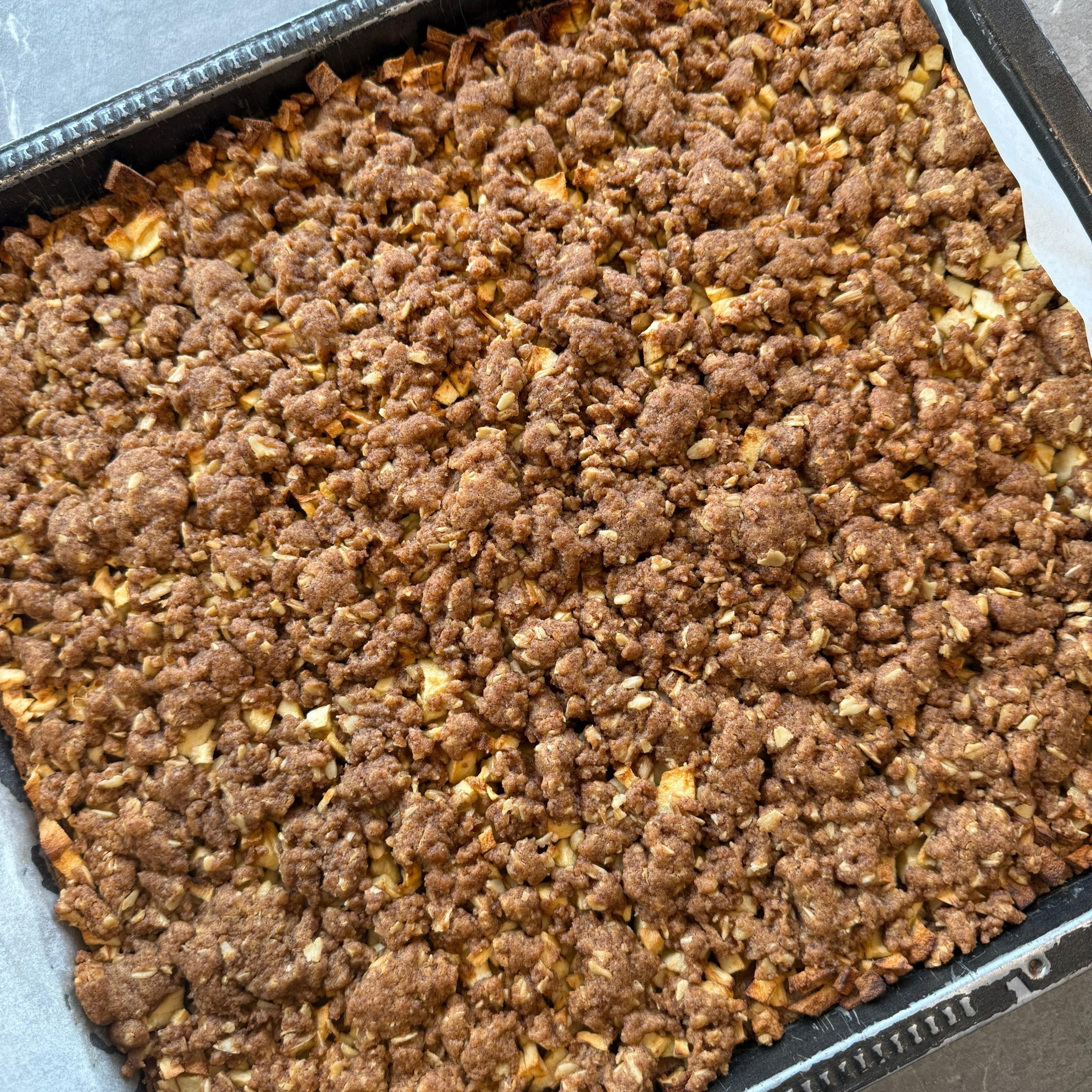 appel plaatkoek vierkant